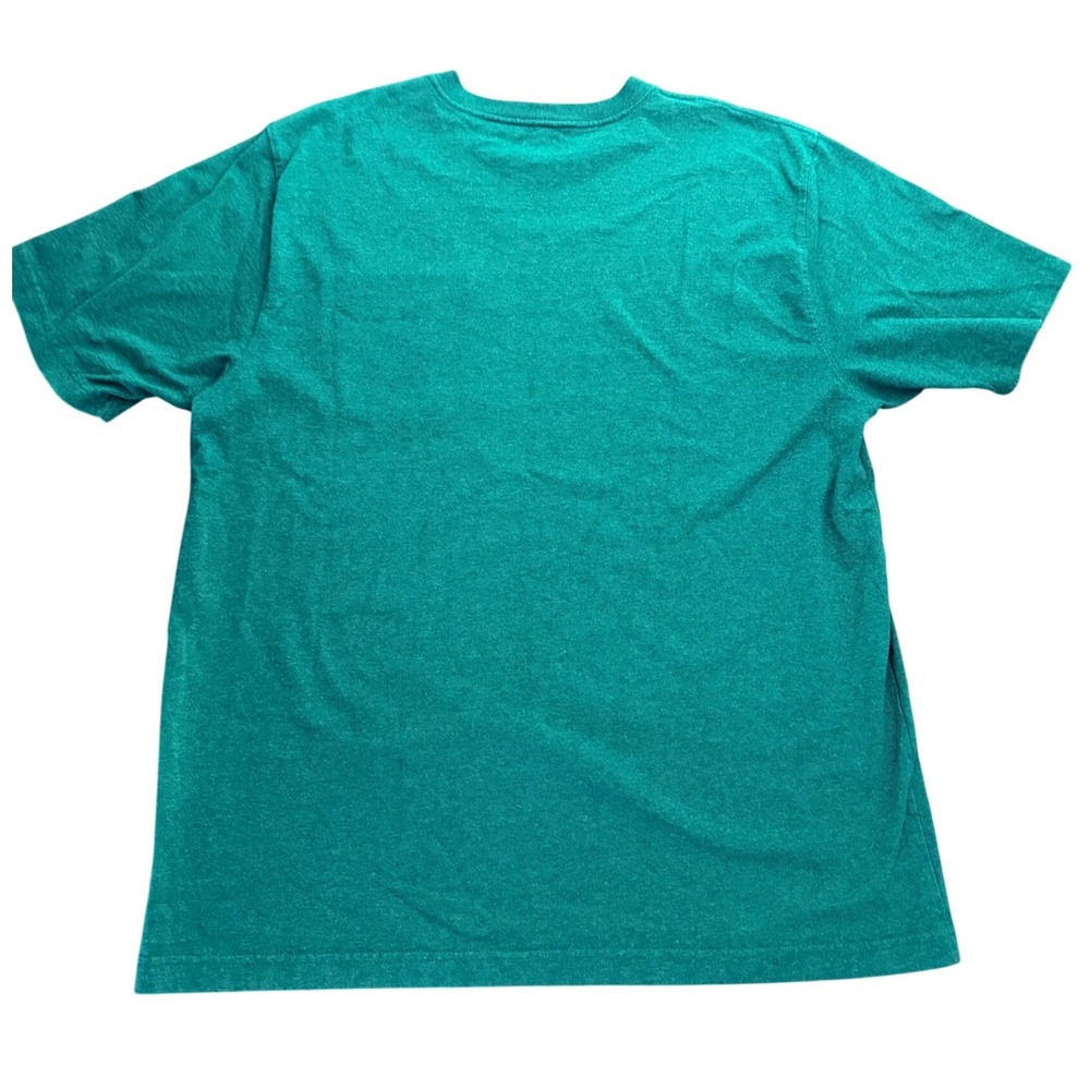 Carhartt Mens Loose Fit Short Sleeve Pocket T-Shirt Green Heather size Large L - Picture 2 of 5